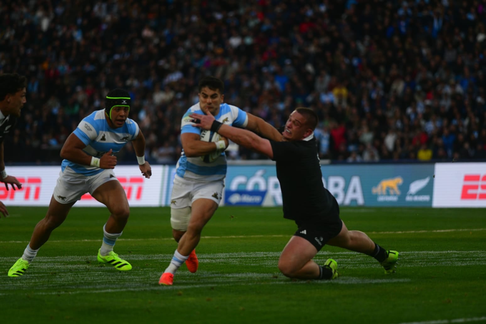 Los Pumas recibieron a los All Blacks por la primera fecha del Rugby Championship. (Nicolás Bravo / La Voz)