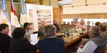 Reunión Municipio y Cespal por la Obra de Gas Natural