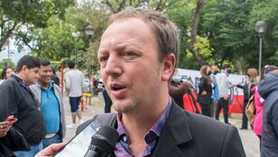 Diputado provincial Gastón Remy, presidente del bloque del PTS-FITU en la Legislatura de Jujuy.