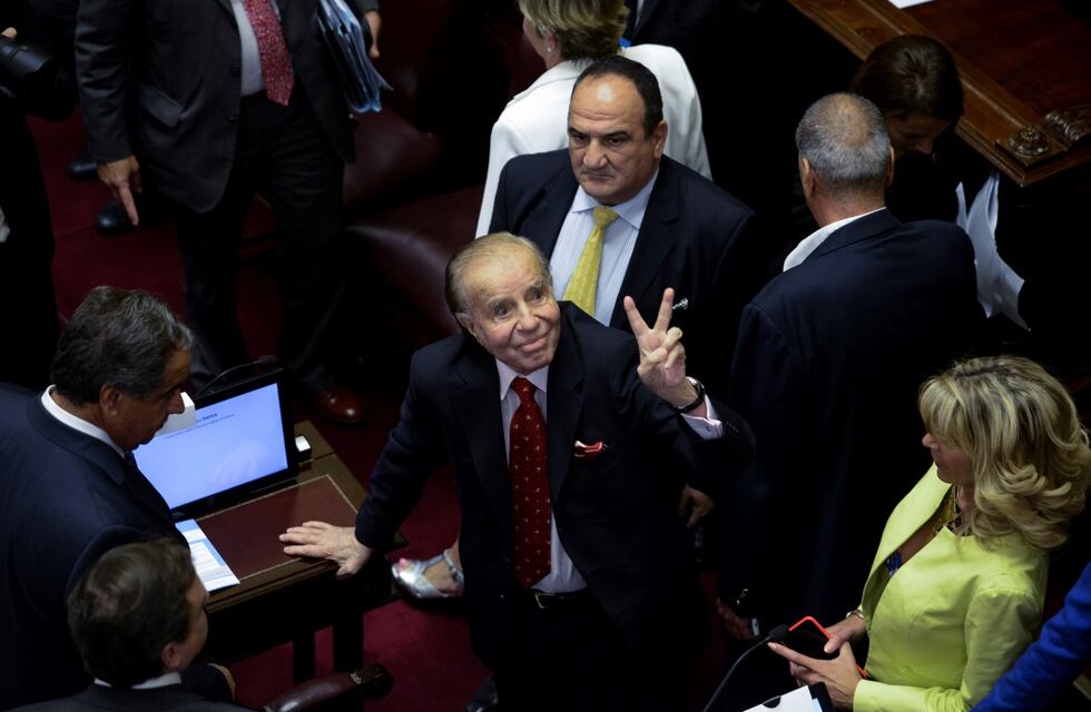 El Partido Justicialista recordó a Carlos Menem por “sus convicciones firmes y voluntad inquebrantable "