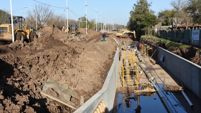 Avanza la obra del Canal Sur, cerca de Ben Hur