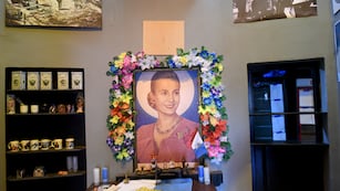 Bar "Perón, Perón" que rescata y reivindica las figuras más importantes de la lucha de los obreros en Córdoba. (Ramiro Pereyra / La Voz)