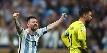 Así fue el reencuentro entre Lionel Messi y Hugo Lloris a más de dos años de la final en Qatar.