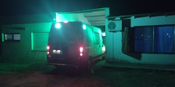 La ambulancia regresó a Pehuen Co