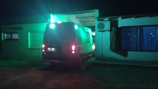 La ambulancia regresó a Pehuen Co