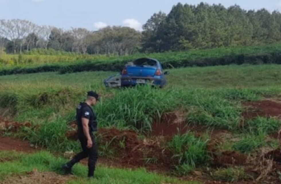 25 de Mayo: hallan abandonado un automóvil que habría despistado