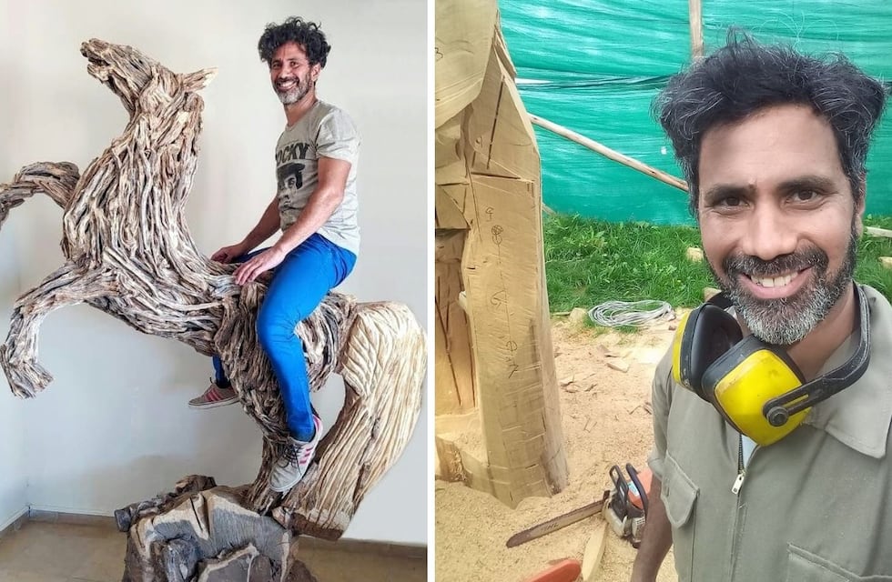 De guardaparques a escultor: la naturaleza como fuente de inspiración para crear