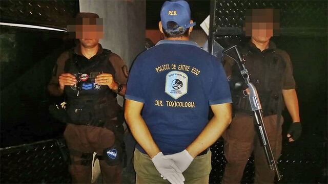 Fueron detenidas 3 personas en un allanamiento por narcomenudeo en Concordia.