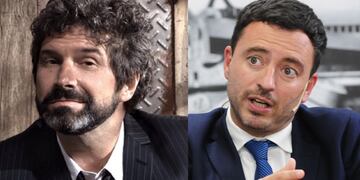 Iván Noble y Rodrigo de Loredo se cruzaron en X (antes Twitter).