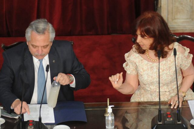 Alberto fernandez
Cristina fernandez de kirchner
congreso de la nación 
argentina
Fotos Federico Lopez Claro