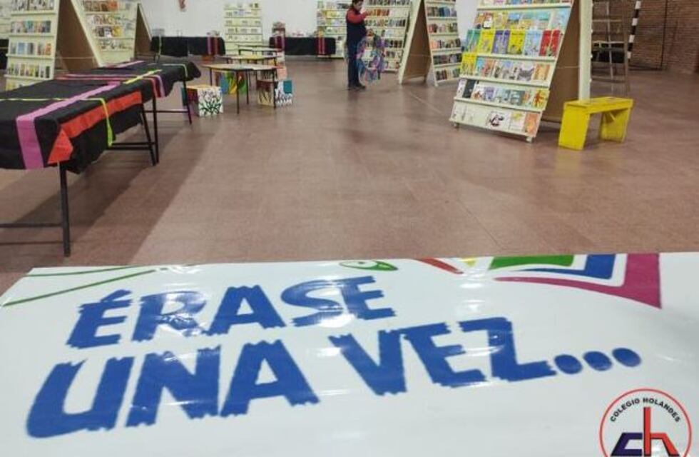 Desde el miércoles se realizará la Feria del libro infantil y juvenil “Erase una vez” del Colegio Holandés