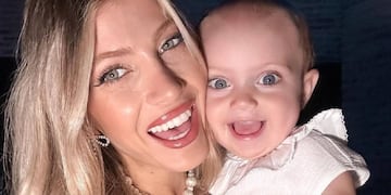 Cande Ruggeri y su hija, Vita. (Instagram Cande Ruggeri)