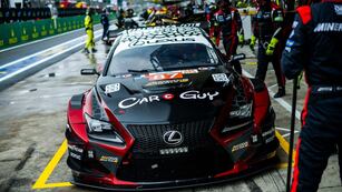 El Lexus de la categoría LMGT3, con el que corre Pechito López en Brasil.