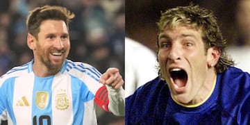 Messi comparó a un joven delantero con Martín Palermo