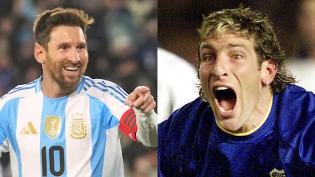 Messi comparó a un joven delantero con Martín Palermo