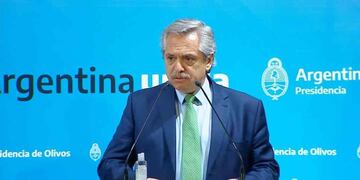 El presidente Alberto Fernández. (Archivo)