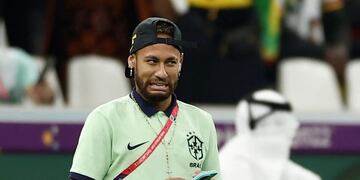 El jugador de la Selección brasilera tuvo un desliz que no pasó desapercibido en las redes sociales