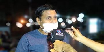 "Cachito" Venialgo, líder del grupo benéfico "El radar solidario".