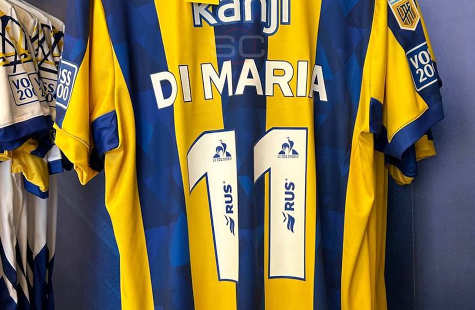 Salió a la venta la camiseta de Central con el 11 de Di María: cuánto cuesta y cómo conseguirla