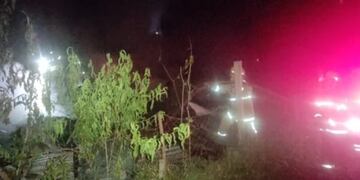 El Soberbio: ayudaron a un joven a salir de una vivienda en llamas.