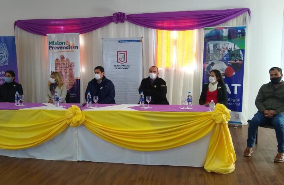 Charlas y capacitaciones en el DIAT Sedronar tuvieron lugar en Eldorado