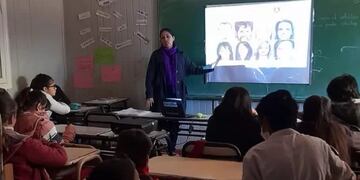 San pedro: realizaron una charla para adolescente sobre adicciones.