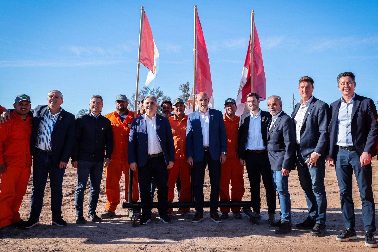 Martín Llaryora da inicio a las obras en los últimos tramos pendientes de ejecutar y que permitirán finalizar la Autopista Nacional Ruta 19 entre San Francisco y Córdoba.