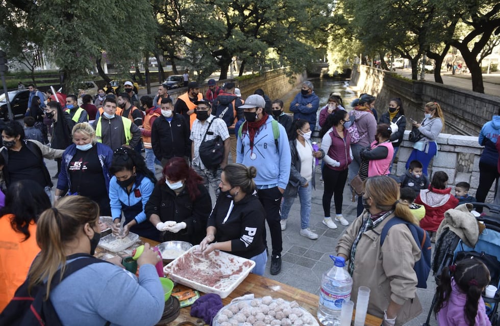 Naranjitas se manifestaron pidiendo más calles para trabajar