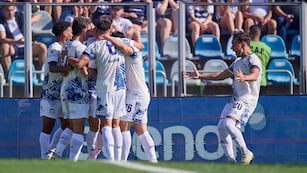 Talleres y la victoria ante Gimnasia en La Plata. Necesita sumar todo lo que se pueda de aquí al final del Clausura (Prensa Talleres).