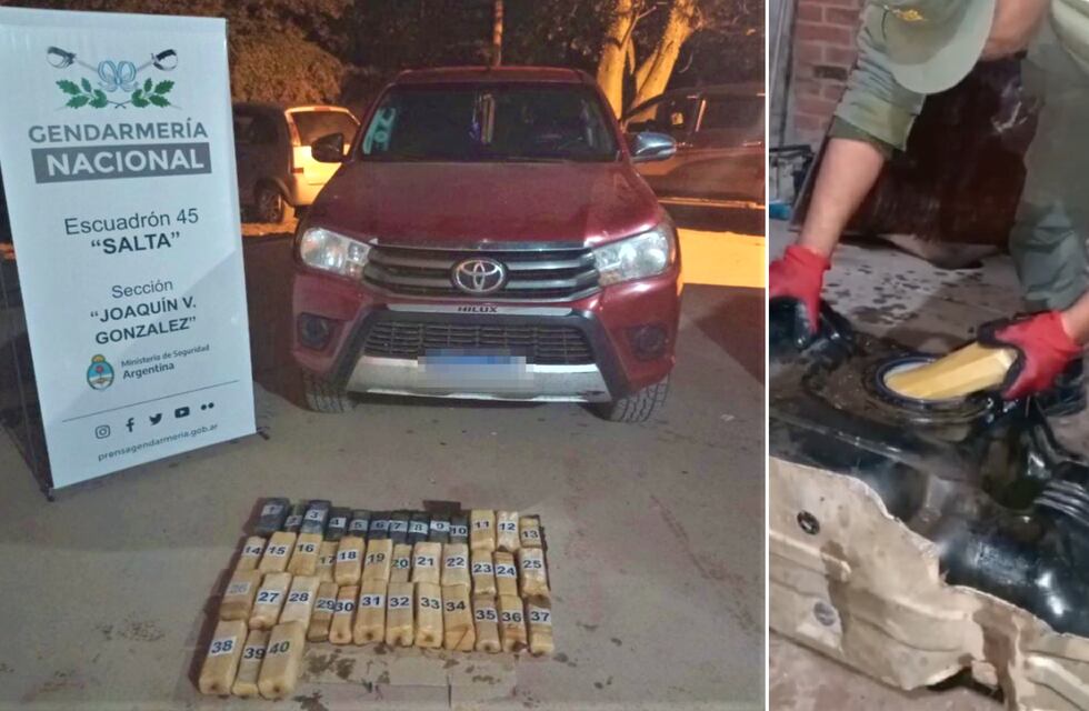 Insólito: pérdidas de combustible en sus vehículos delatan a narcos jujeños