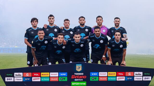 Belgrano visitó a Racing por la Liga Profesional. (Prensa Belgrano)