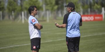 "Entrenador, maestro y hermano mayor". Así definió Farré a Zielinski en su saludo de cumpleaños (Foto: Pedro Castillo).