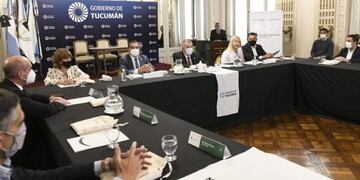 Jaldo encabezó la Mesa Provincial del Cambio Climático.