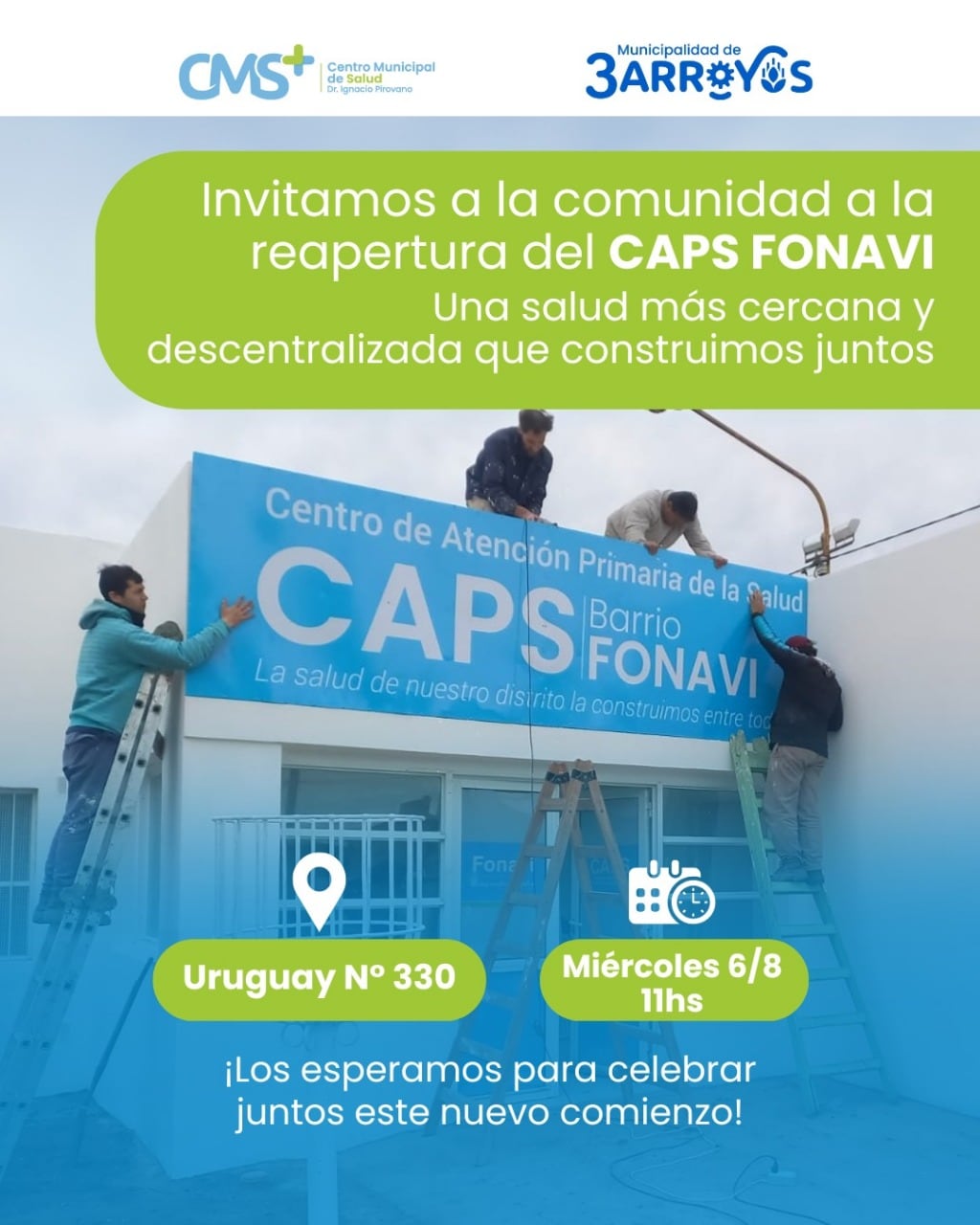 Se inaugura este miércoles la ampliación del Centro de Atención Primaria del barrio Fonavi Terminal