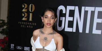 María Becerra en "Personajes del año" (Revista Gente)