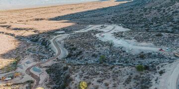 Siguen los trabajos para realizar la traza para El Tolar.