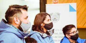 Docentes de la Antártida retornaron a la provincia luego de finalizar el ciclo lectivo.