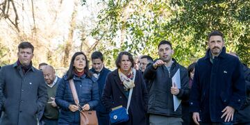 Acompañados por el ministro Enrique Estevez, representantes de la Agencia Francesa para el Desarrollo estuvieron en Santa Fe