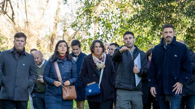 Acompañados por el ministro Enrique Estevez, representantes de la Agencia Francesa para el Desarrollo estuvieron en Santa Fe
