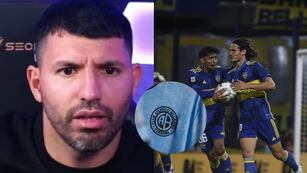 En medio del partido con Boca, Agüero y un fanático de Belgrano protagonizaron un divertido cruce en las redes sociales.
