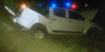 Falleció un hombre de 56 años en un vuelco sobre ruta 19