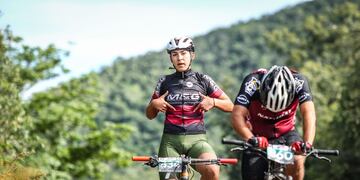 Francisco Romero joven pedalista de Arroyito