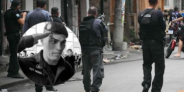 El desgarrador mensaje que un sargento brasileño envió a su esposa minutos antes de morir en el operativo antinarco.