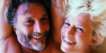 La actriz de 31 años no pudo contener la risa cuando le tendió la trampa al rosarino.