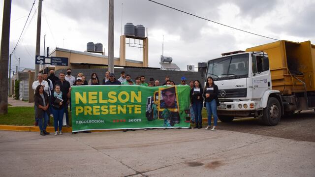 Municipales recordaron a Nelson, un recolector de basura que falleció hace 11 años