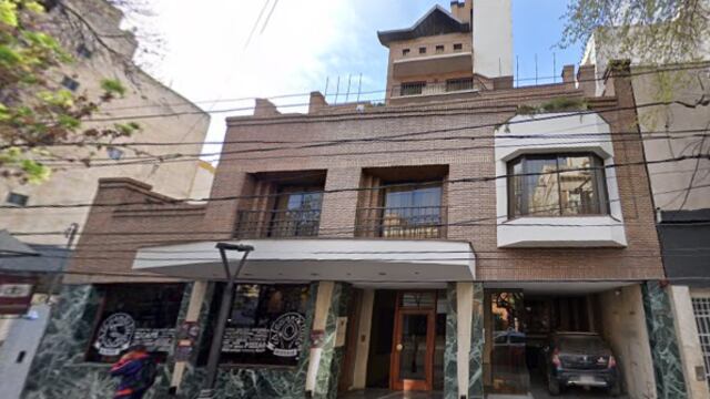 Apart Hotel del Centro donde encontraron muertos a  dos turistas