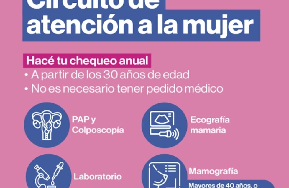 Salud para todas: el impacto del Circuito de Atención de la Mujer en la provincia