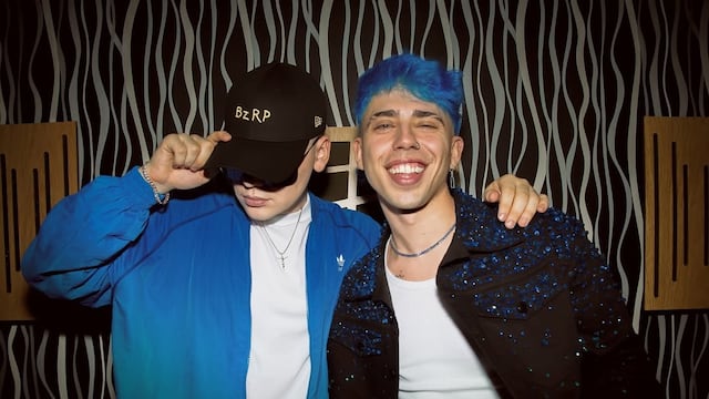 Bizarrap y Luck Ra confirmaron su primera colaboración en modo cuarteto. (Instagram @bizarrap).