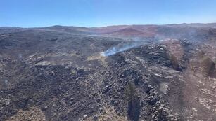 Potrero de Garay. Controlaron el incendio (Gentileza).