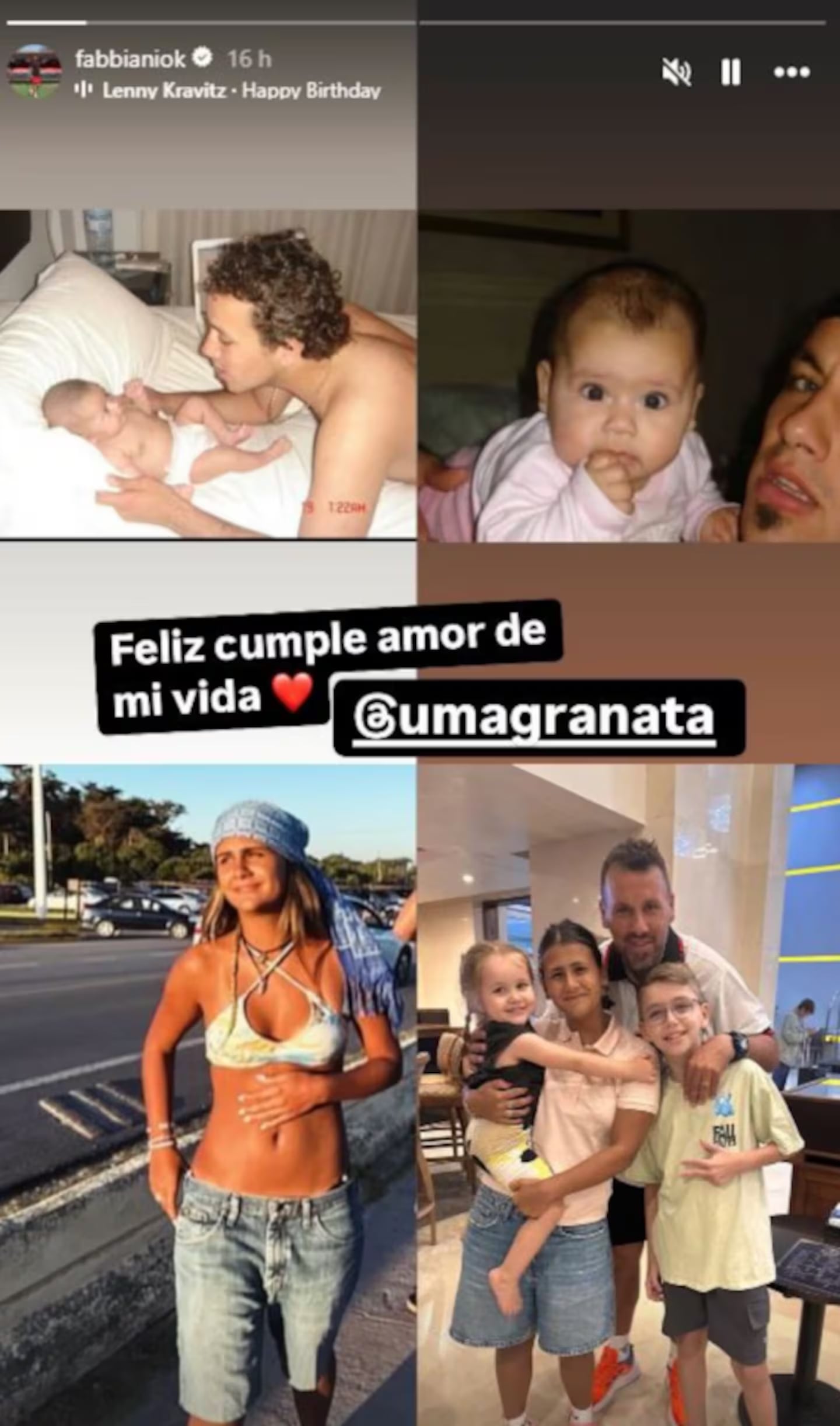 Uma y Cristian Fabbiani